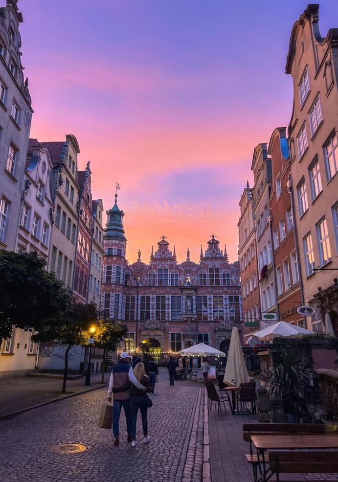 Appartamento Kamienica Pod Lwem Danzica Esterno foto